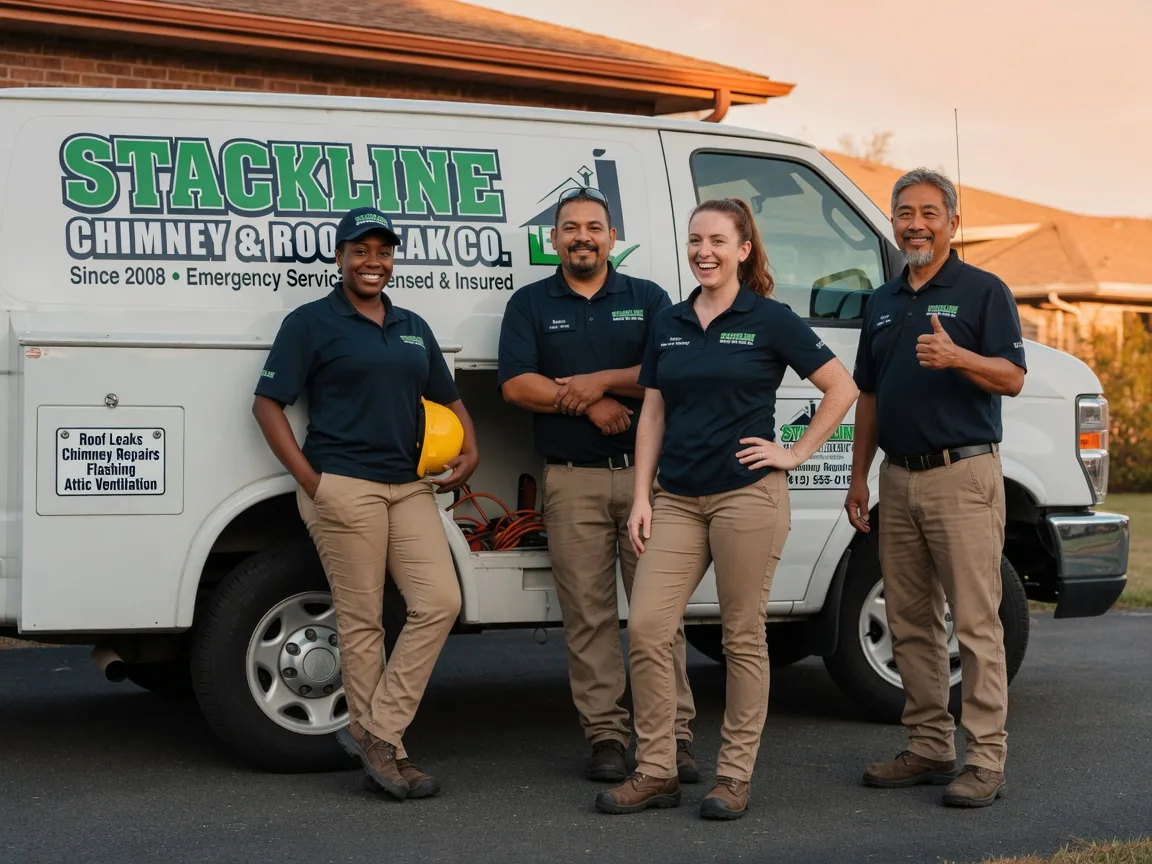Chimney flashing repair company in Lignum, VA